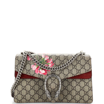 Gucci Dionysus Bag Blooms Print GG Coated Canvas Small