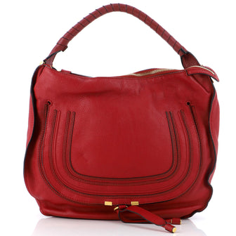 Chloe Marcie Hobo Leather Large