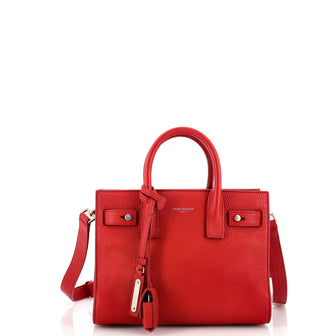 Saint Laurent Sac de Jour Souple Bag Leather Nano