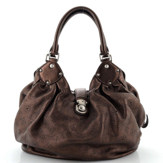 Louis Vuitton L Hobo Mahina Leather