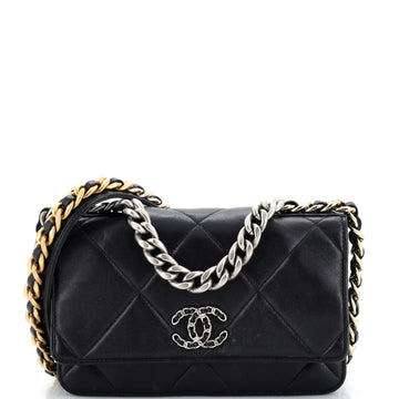 Chanel 19 Wallet on Chain Quilted Lambskin