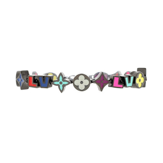Louis Vuitton Monogram Party Bracelet Metal with Enamel
