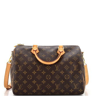 Louis Vuitton Speedy Bandouliere Bag Monogram Canvas 30