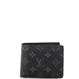 Louis Vuitton Multiple Wallet Monogram Eclipse Canvas
