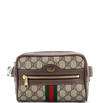 Gucci Ophidia Belt Bag GG Coated Canvas Small