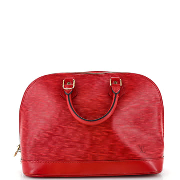 Louis Vuitton Vintage Alma Handbag Epi Leather PM