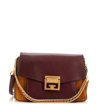 Givenchy GV3 Flap Bag Leather with Suede Small