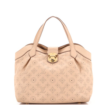 Louis Vuitton Cirrus Handbag Mahina Leather MM