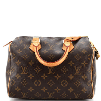 Louis Vuitton Speedy Handbag Monogram Canvas 25