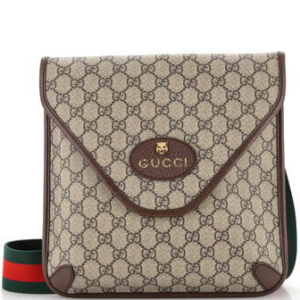 Gucci Neo Vintage Envelope Messenger GG Coated Canvas Medium