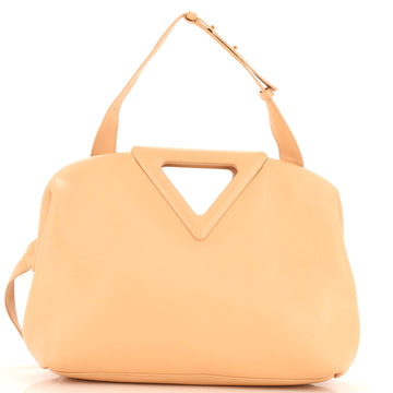 Bottega Veneta Point Shoulder Bag Leather Medium