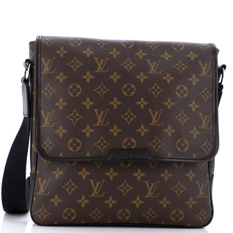 Louis Vuitton Bass Messenger Bag Macassar Monogram Canvas MM