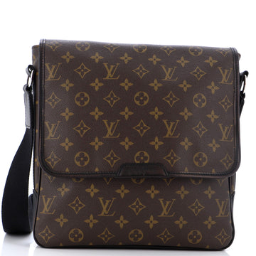 Louis Vuitton Bass Messenger Bag Macassar Monogram Canvas MM