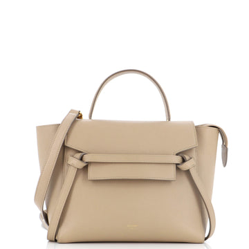 Celine Belt Bag Textured Leather Micro