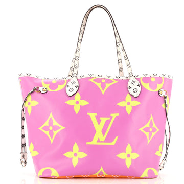 Louis Vuitton Neverfull NM Tote Limited Edition Colored Monogram Giant MM
