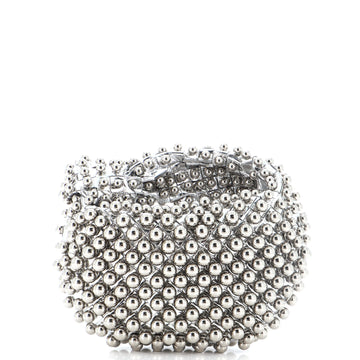 Bottega Veneta BV Jodie Hobo Metallic Studded Intrecciato Nappa Mini