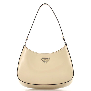 Prada Cleo Shoulder Bag Spazzolato Leather Medium