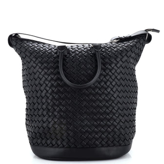 Bottega Veneta Zip Hobo with Handles Intrecciato Nappa Large