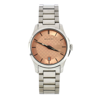 Gucci G-Timeless Quartz Watch Stainless Steel 27