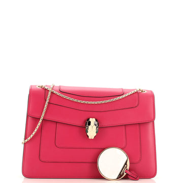 Bvlgari Serpenti Forever Shoulder Bag Leather Medium