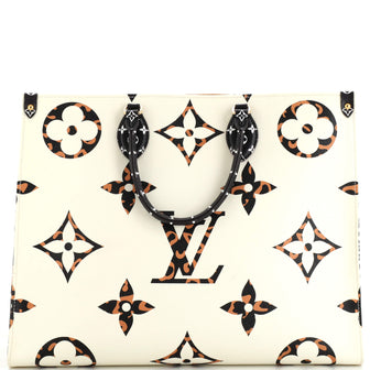 Louis Vuitton OnTheGo Tote Limited Edition Jungle Monogram Giant GM