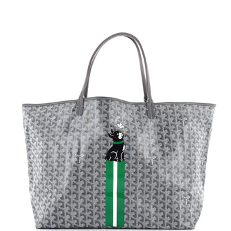 Goyard Saint Louis Tote Printed Coated Canvas GM