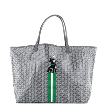Goyard Saint Louis Tote Printed Coated Canvas GM