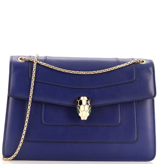 Bvlgari Serpenti Forever Shoulder Bag Leather Medium