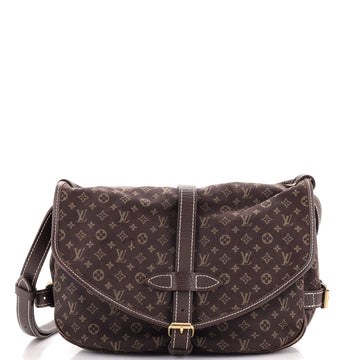Louis Vuitton Saumur Handbag Mini Lin 30