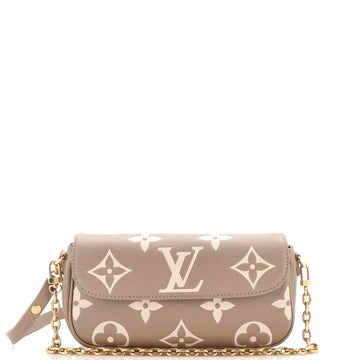 Louis Vuitton Ivy Wallet on Chain Bicolor Monogram Empreinte Giant