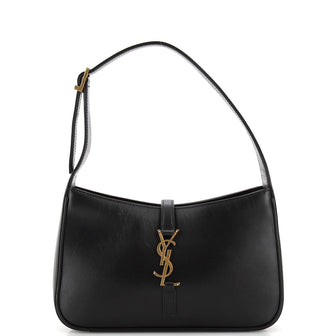 Saint Laurent Le 5 a 7 Hobo Leather Small
