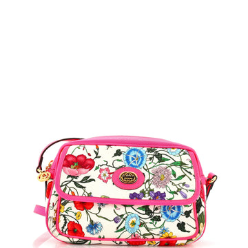 Gucci Shoulder Bag Flora Canvas Small