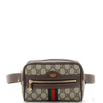 Gucci Ophidia Belt Bag GG Coated Canvas Small