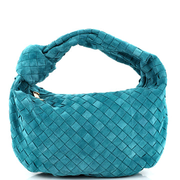 Bottega Veneta BV Jodie Hobo Intrecciato Suede Teen