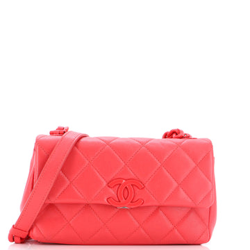 Chanel My Everything Flap Bag Quilted Caviar Small