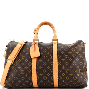 Louis Vuitton Keepall Bandouliere Bag Monogram Canvas 45