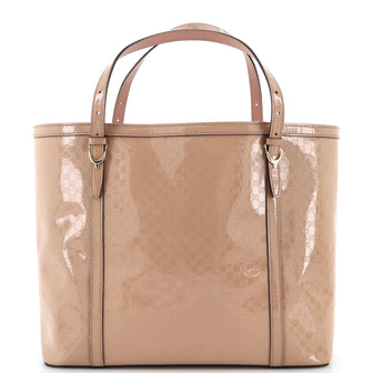 Gucci Nice Tote Microguccissima Patent Medium