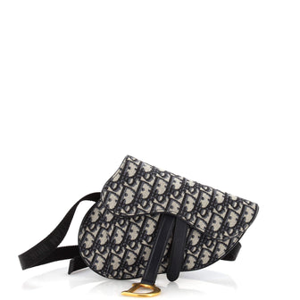 Christian Dior Saddle Belt Bag Oblique Canvas