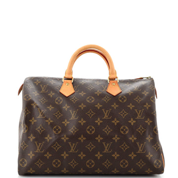 Louis Vuitton Speedy Handbag Monogram Canvas 35