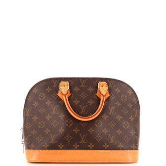 Louis Vuitton Vintage Alma Handbag Monogram Canvas PM