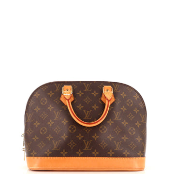 Louis Vuitton Vintage Alma Handbag Monogram Canvas PM