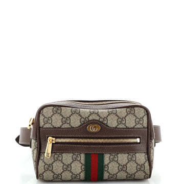 Gucci Ophidia Belt Bag GG Coated Canvas Small