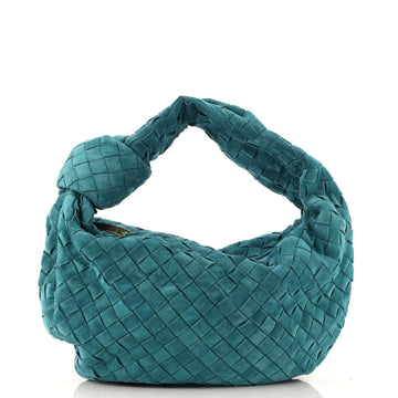 Bottega Veneta BV Jodie Hobo Intrecciato Suede Teen