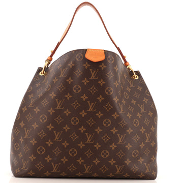 Louis Vuitton Graceful Handbag Monogram Canvas MM