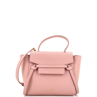 Celine Belt Bag Textured Leather Nano