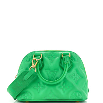 Louis Vuitton Alma Handbag Bubblegram Leather BB