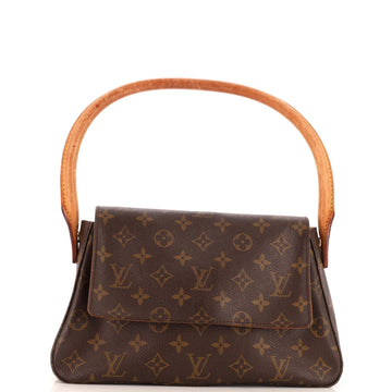 Louis Vuitton Looping Handbag Monogram Canvas Mini