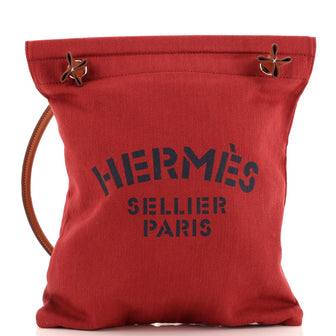 Hermes Aline Bag Toile MM