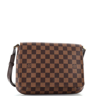 Louis Vuitton Musette Tango Handbag Damier