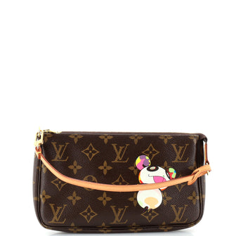 Louis Vuitton Pochette Accessoires Limited Edition Monogram Murakami Panda